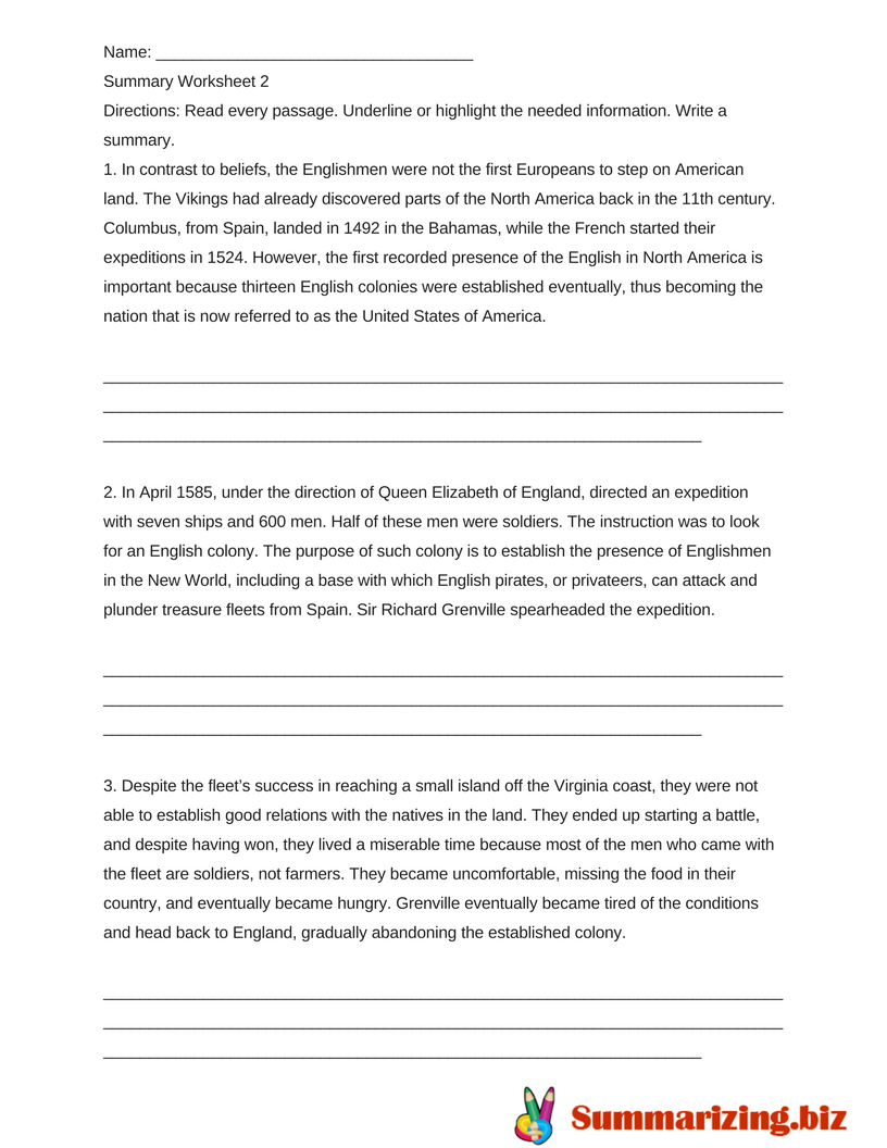 example-of-best-summarizing-worksheets-summarizing