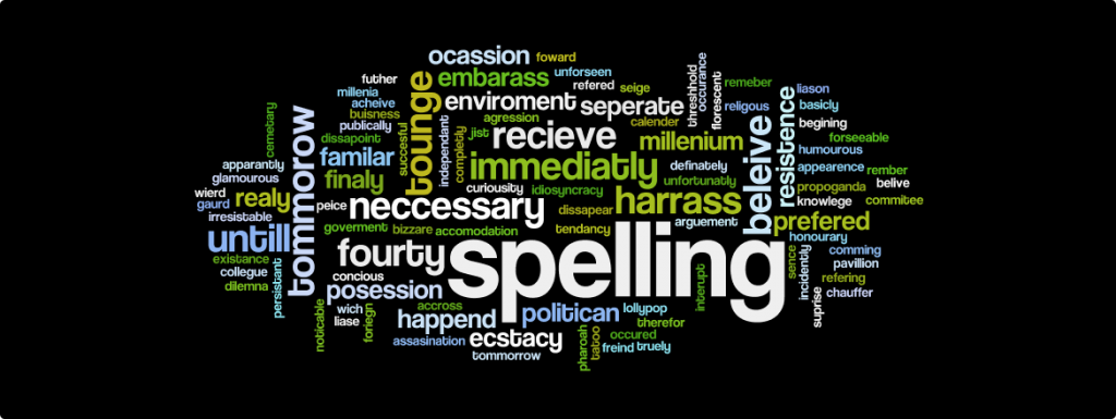 100 Most Commonly Misspelled Words